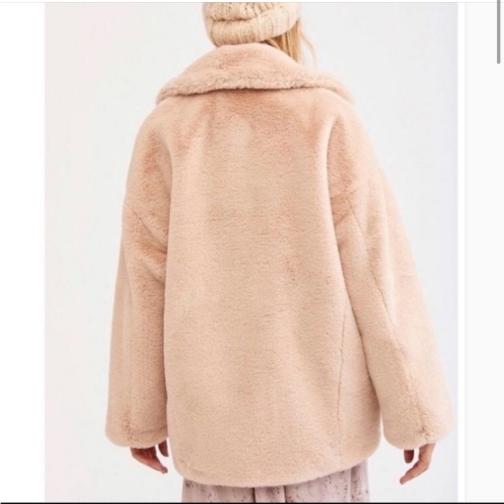 Free People Kate Faux Fur Coat - Picture 6 of 6